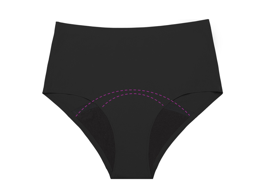 Kuukautisalushousut Midi briefs - normaali vuoto